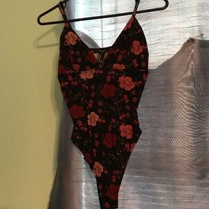 Floral bodysuit